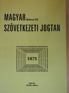 Bobvos Pál - Magyar szövetkezeti jogtan [antikvár]