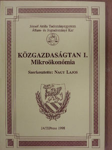 Lehoczki Zsuzsa - Közgazdaságtan I. [antikvár]