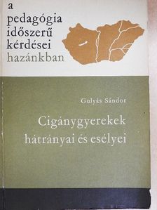 Gulyás Sándor - Cigánygyerekek hátrányai és esélyei [antikvár]