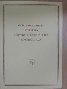 Táncsics Mihály - Gyásznapok emléke levelekben, melyeket feleségének írt Táncsics Mihály [antikvár]