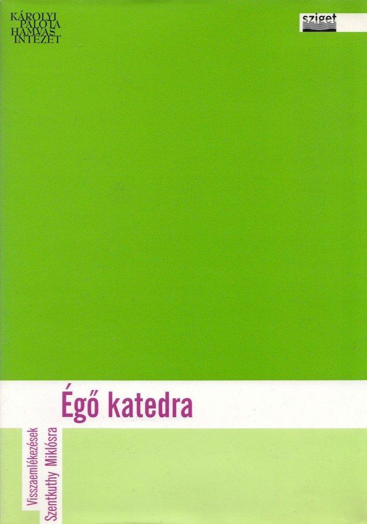 Égő katedra [antikvár]
