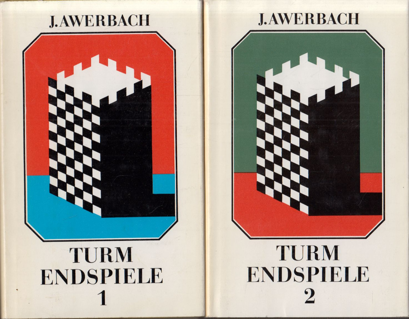 JURI AWERBACH - Turm Endspiele 1-2. [antikvár]