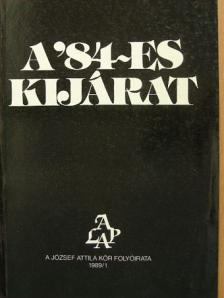 Erdély Miklós - A '84-es kijárat [antikvár]