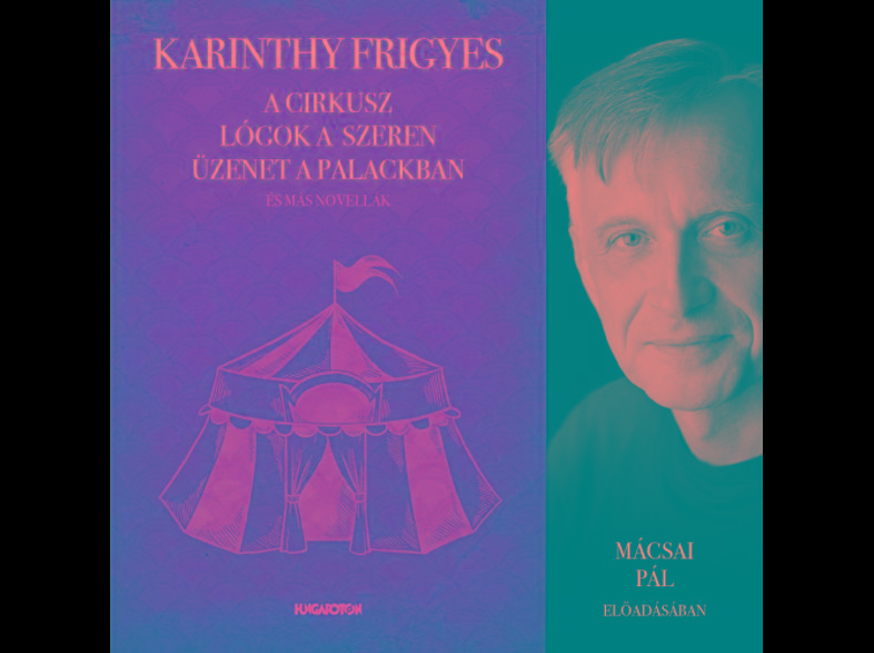 KARINTHY F.: NOVELLÁK - MÁCSAI PÁL ELŐADÁSÁBAN - CD -