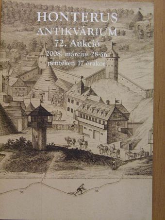 Honterus Antikvárium 72. Aukció [antikvár]