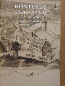 Honterus Antikvárium 72. Aukció [antikvár]