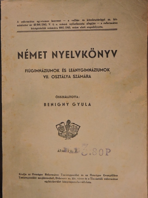 Német nyelvkönyv [antikvár]