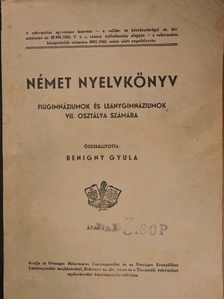 Német nyelvkönyv [antikvár]
