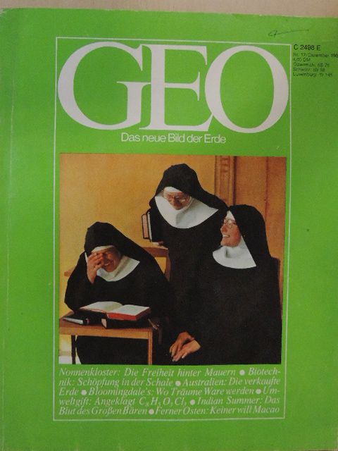 Hania Luczak - GEO Dezember 1980 [antikvár]