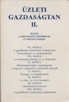 Joanovicsné Kerekes Mária, Pál Zoltánné, Fotiadi Ágnes, Grósz Györgyné - Üzleti gazdaságtan II. [antikvár]