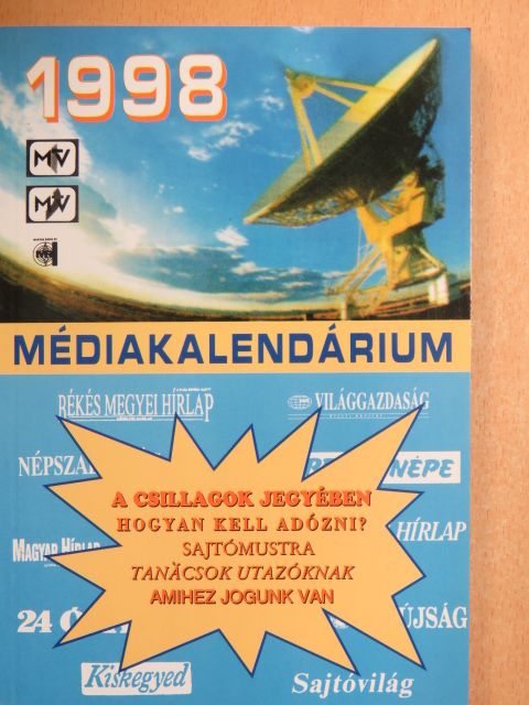 Médiakalendárium 1998 [antikvár]