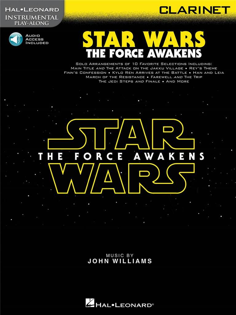 STAR WARS EPISODE 7 - CLARINET (MUSIC BY JOHN WILLIAMS)