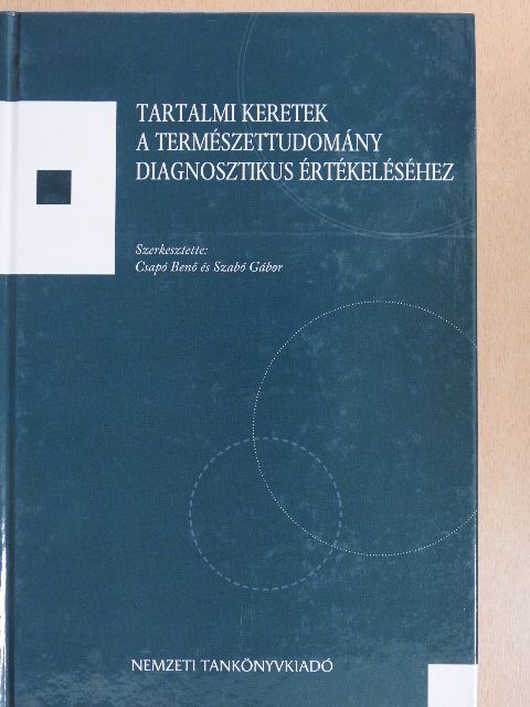 Tartalmi keretek a természettudomány diagnosztikus értékeléséhez [antikvár]