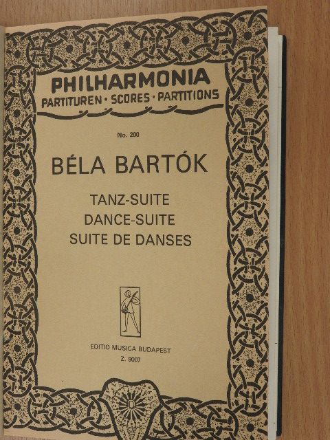 Bartók Béla - Tanz-suite/Musik Für Saiteninstrumente, Schlagzeug Und Celesta [antikvár]