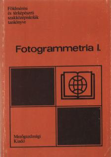 Nagy Jenő - Fotogrammetria I. [antikvár]