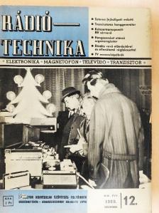 Froemel Károly - Rádiótechnika 1969. december [antikvár]