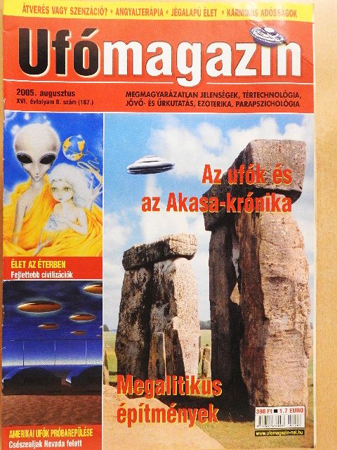 Ufómagazin 2005. augusztus [antikvár]