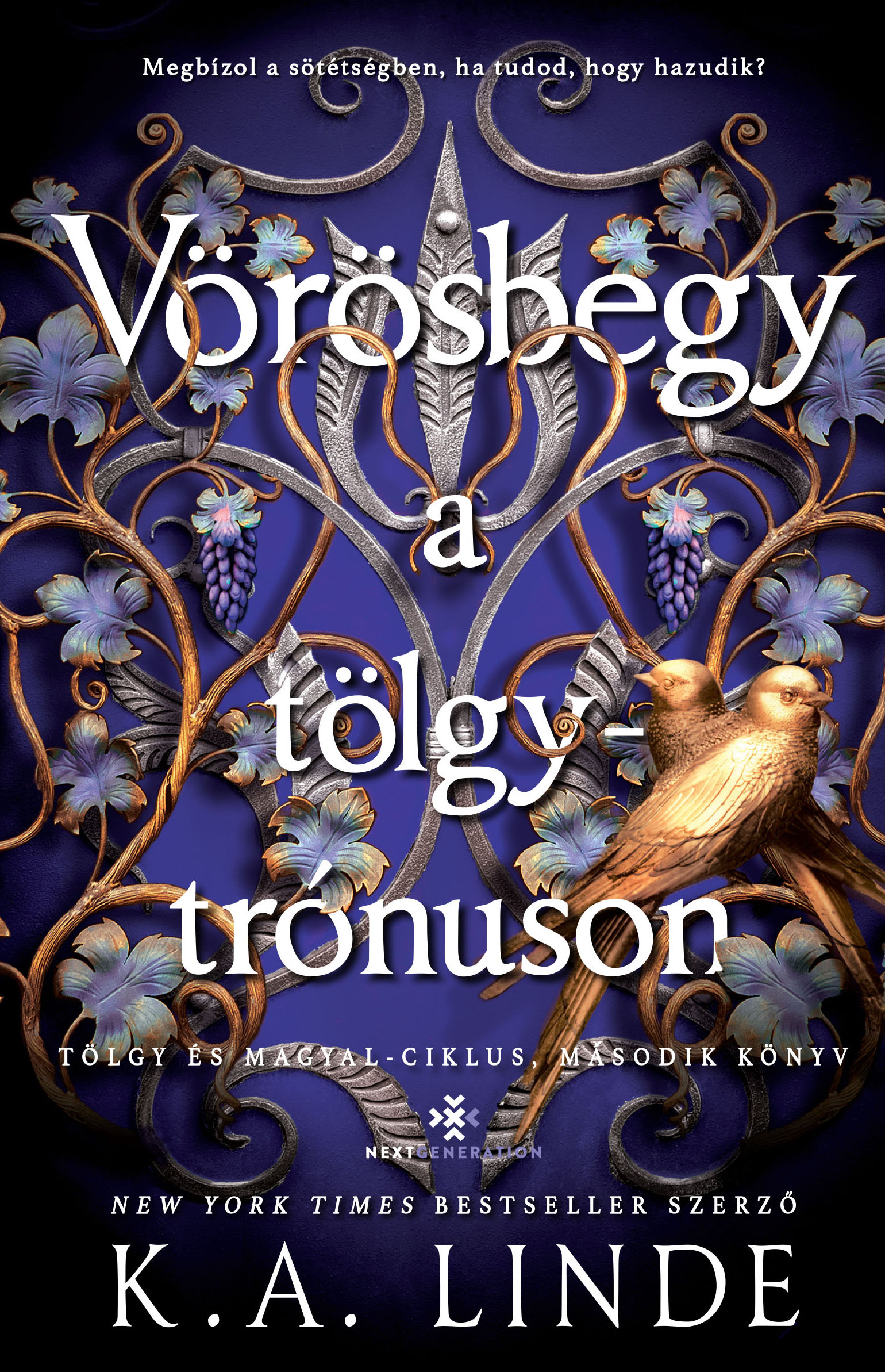 K.A. Linde - Vörösbegy a tölgytrónuson [eKönyv: epub, mobi]