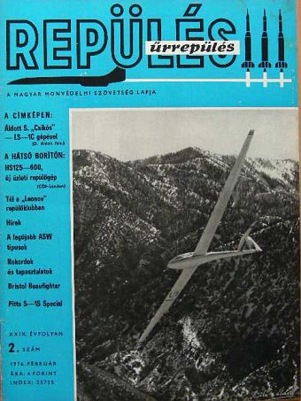 Varsányi Ernő - Repülés-űrrepülés 1976. február [antikvár]