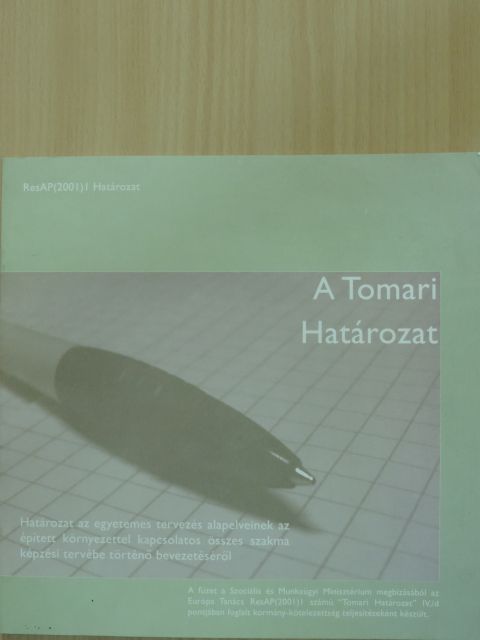 A Tomari Határozat [antikvár]