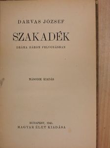 Darvas József - Szakadék [antikvár]