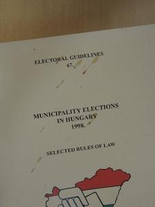 Municipality Elections in Hungary 1998. [antikvár]