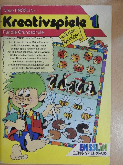 Michael Grunwald - Neue Ensslin- Kreativspiele 1 [antikvár]
