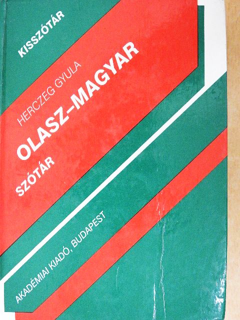 Herczeg Gyula - Olasz-magyar kisszótár [antikvár]