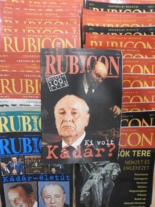 Aczél György - Rubicon 2000-2001., 2004., 2006-2008., 2010-2013., 2015., 2017-2021. (vegyes számok) (30 db) [antikvár]