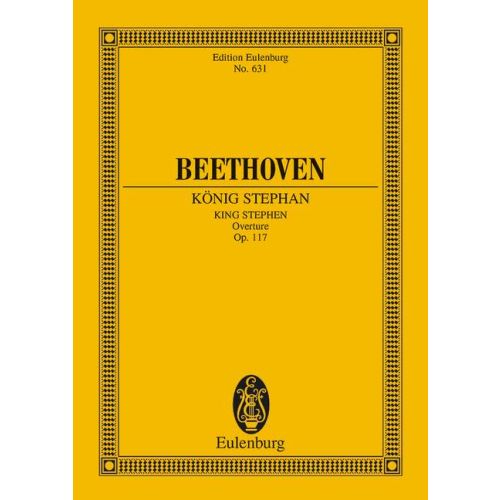 BEETHOVEN - KÖNIG STEPHAN OVERTURE OP.117 POCKET SCORE (MAX UNGER)
