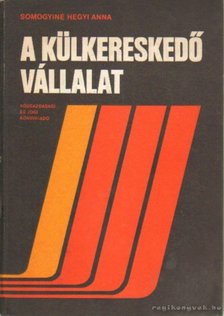 Somogyiné Hegyi Anna - A külkereskedő vállalat [antikvár]
