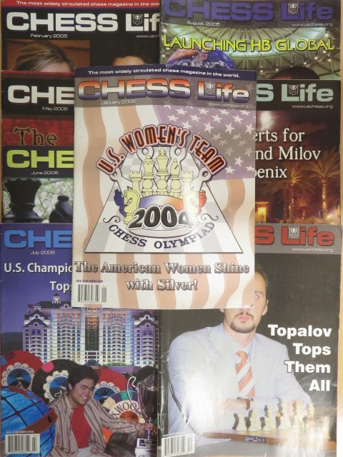 David Hater - Chess Life 2005. (nem teljes évfolyam) [antikvár]