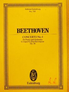 Ludwig van Beethoven - Concerto No. 4 [antikvár]