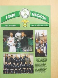 Füzesi Péter - Fradi Magazin 2001. november [antikvár]