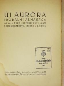 Áprily Lajos - Új Auróra az 1928. évre [antikvár]