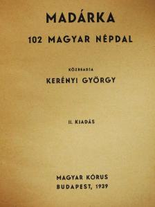 Kerényi György - Madárka [antikvár]