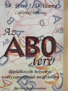 Catherine Whitney - Az AB0 terv [antikvár]