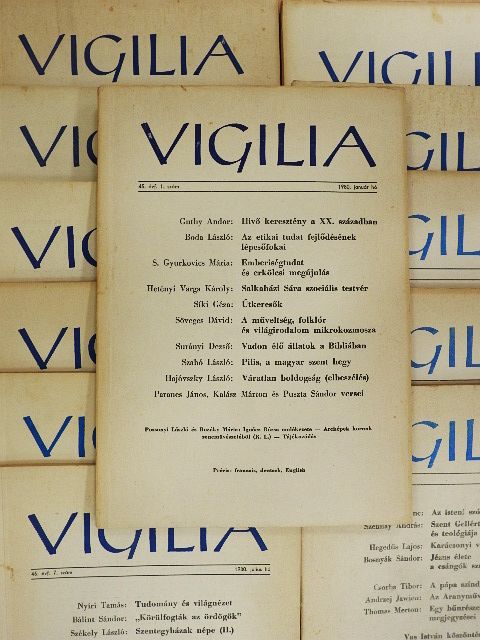Boda László - Vigilia 1980. január-december [antikvár]
