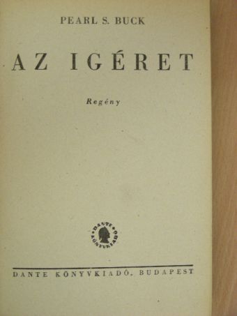 Pearl S. Buck - Az igéret [antikvár]