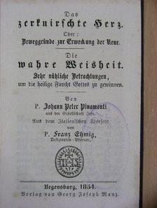 Johann Peter Pinamonti - Sämmtliche ascetische Schriften III. (gótbetűs) [antikvár]