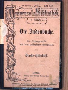 Annette Freiin von Droste-Hülshoff - Die Judenbuche (gótbetűs) [antikvár]
