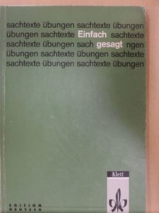 Einfach gesagt [antikvár]