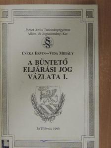 Cséka Ervin - A büntető eljárási jog vázlata I. [antikvár]