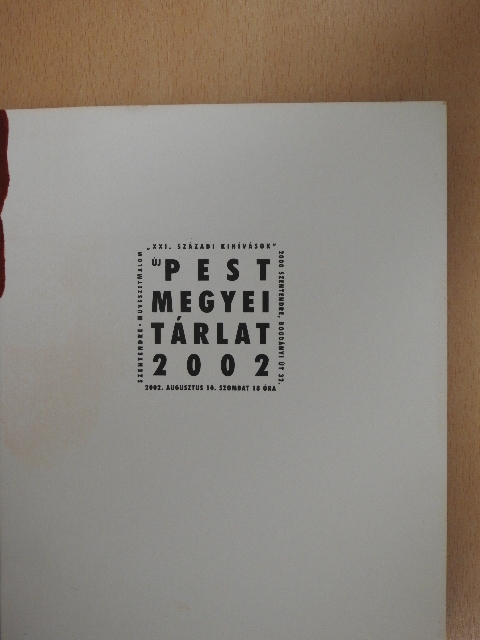 Új Pest megyei tárlat 2002 [antikvár]