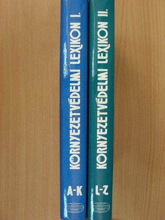 Környezetvédelmi lexikon I-II. [antikvár]