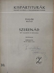 Sugár Rezső - Szerenád két hegedűre és brácsára [antikvár]