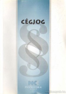 dr. Szilner György - Cégjog 2009. február 1. [antikvár]