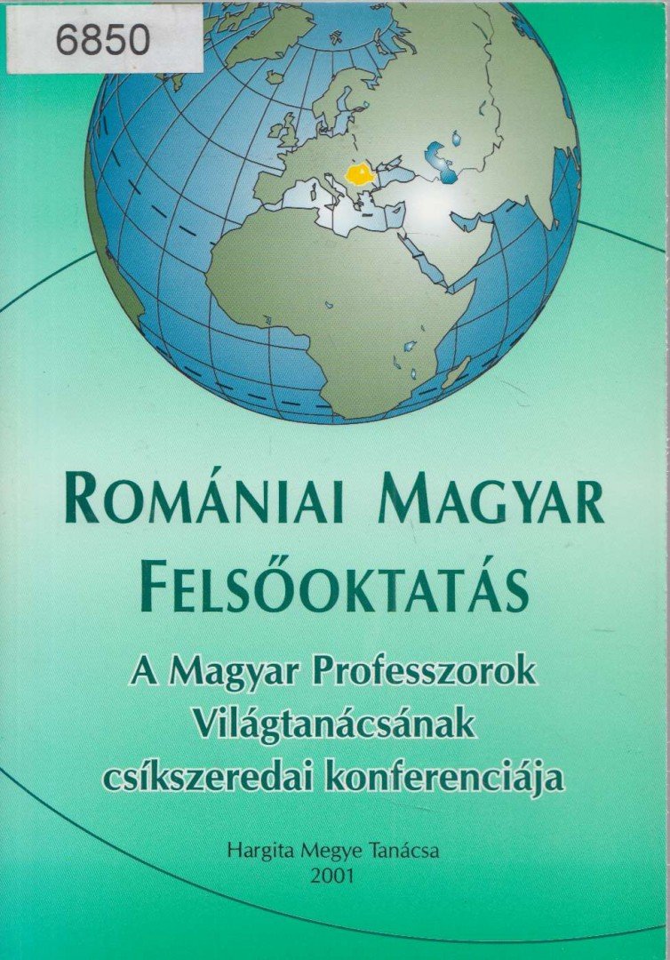 Romániai magyar felsőoktatás [antikvár]
