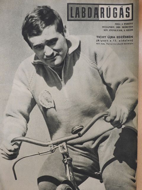 Nagymarosi László - Labdarúgás 1968. március [antikvár]