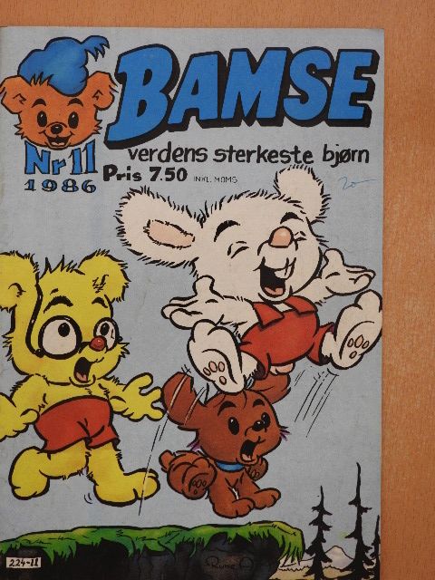 Rune Andréasson - Bamse 1986/11 [antikvár]